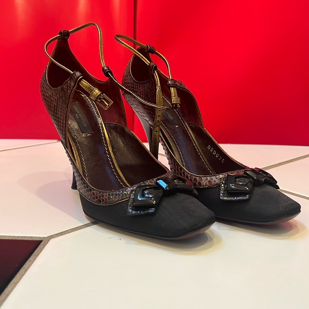 Louis Vuitton Patent Leather Heels